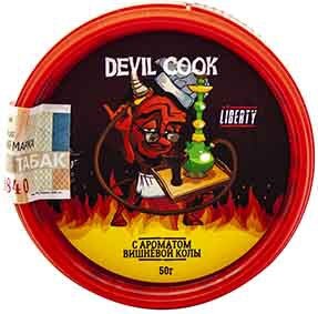 Табак кальянный DEVIL COOK с ароматом Вишневой Колы Hard 50гр