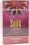 Кальянная смесь Soex без табака Арбуз 50 гр