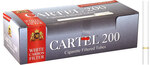 Гильзы с фильтром CARTEL White Carbon 84/20/8,2 (200)