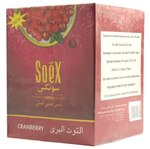 Кальянная смесь Soex без табака Клюква 250 гр