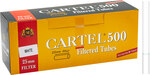 Гильзы с фильтром CARTEL Long White 85/25/8,2 (500)
