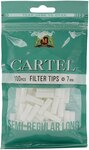 Фильтры для самокруток CARTEL Tips Semi Regular Long 7/15мм (100)