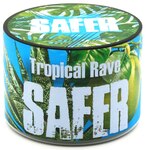 Кальянная смесь SAFER без табака б/н Tropical Rave 50 гр