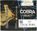 Табак кальянный COBRA Select Cake 4-506 40гр