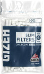 Фильтры для самокруток GIZEH Slim Charcoal 6мм