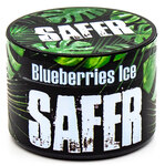Кальянная смесь SAFER без табака Blueberries Ice 50гр