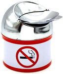 Пепельница NO SMOKING ST218 WHT