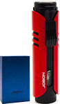 Зажигалка сигарная турбо LTR-7/ JBN4811 RED/BLK