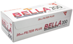 Гильзы с фильтром BELLA Plus 20мм (200)