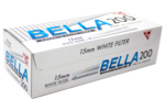 Гильзы с фильтром BELLA White 15мм (200)