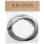 Шланг для кальяна KRONOS силикон (Soft-touch) GREY /шланг1,5м/