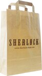 Пакет-крафт Sherlock малый (бумажный)