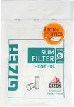 Фильтры для самокруток Gizeh Slim Menthol 6/15мм (120)