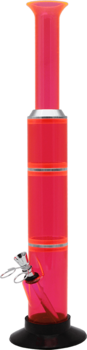 Бонг акрил Tower RED трехкамерный HV-01