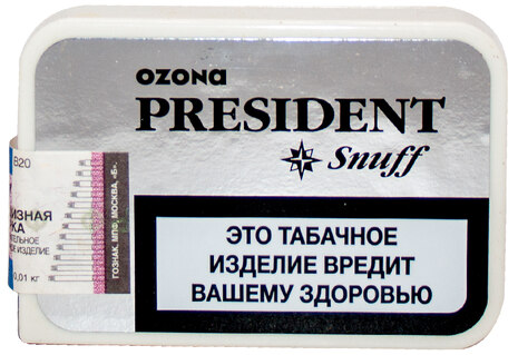 Табак нюхательный Ozona President 7 гр