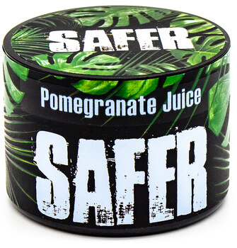 Кальянная смесь SAFER без табака Pomegranate Juice 50 гр