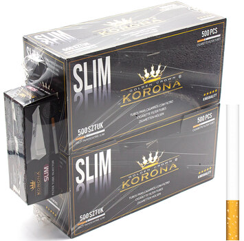 Комплект KORONA Slim гильзы с фильтром 500/машинка д/набивки гильз