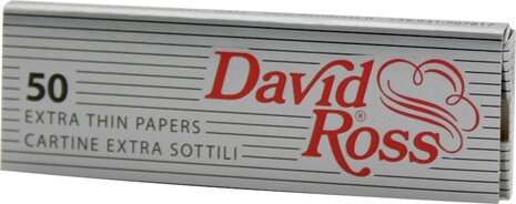 Бумага сигаретная DAVID ROSS Extra Thin