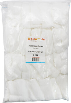 New Coils Japanese Cotton for vape 100 piece/100шт #204