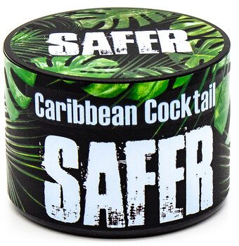 Кальянная смесь SAFER без табака Caribbean Cocktail 50гр