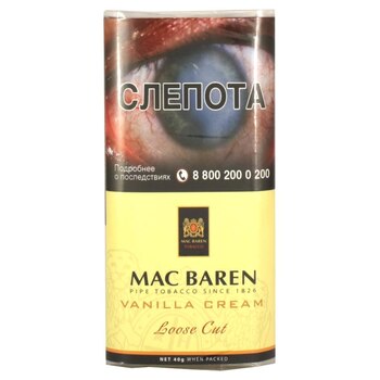 Табак трубочный Mac Baren Vanilla Cream 40 гр