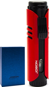 Зажигалка сигарная турбо LTR-7/ JBN4811 RED/BLK