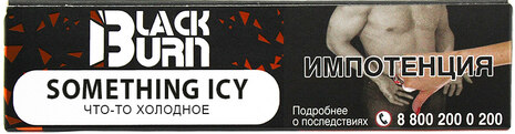 Табак кальянный BURN Black Something Icy 25гр