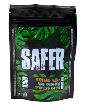 Кальянная смесь SAFER HARD Babushka Pia/Vitamin Kick/Nsafu/3*25гр пакет