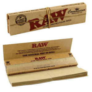 Бумага сигаретная RAW Slim KS+Tips Connoisseur