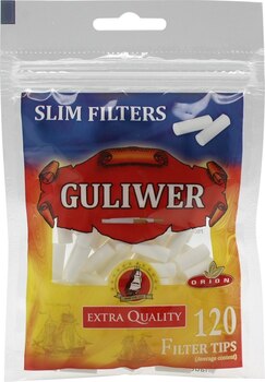 Фильтры для самокруток Guliwer Slim 6/15мм (120)