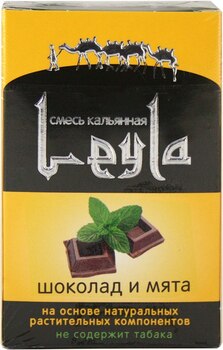 Кальянная смесь LEYLA Шоколад и Мята 50 гр