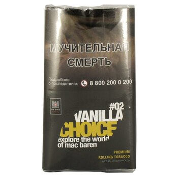 Табак сигаретный Mac Baren Vanilla Choice 40 гр