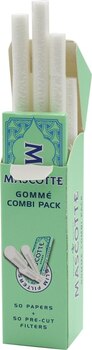 Фильтры для самокруток MASCOTTE Gomme Combi Pack (50papers+50 filters extra slim PRE-CUT)